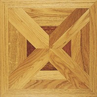 Panaget Carmen Marquetry Number 7 French Oak Classic SatinTile 392mm x 392mm x 14mm