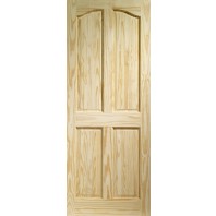 Xl Rio 4 Panel Clear Pine Door