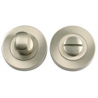 Dale Satin Chrome Bathroom Turn & Release