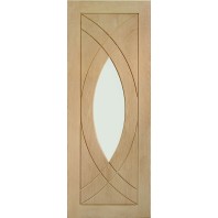 Xl Treviso Oak With Clear Glass