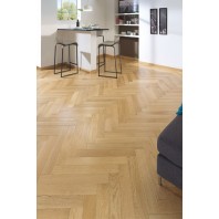 Panaget Herringbone French oak Satin 90mm x 590mm x 12mm