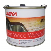 Unika solid wood worktop oil 375ml 
