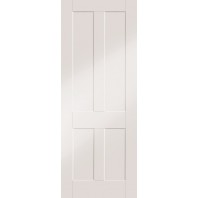 Xl Victorian Shaker White Primed Door